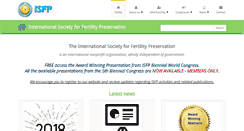 Desktop Screenshot of isfp-fertility.org