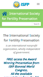 Mobile Screenshot of isfp-fertility.org